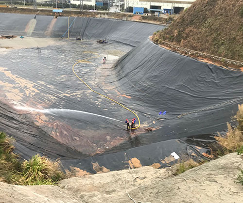 融水废水池清理