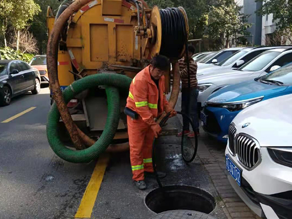 融水排污管道清淤